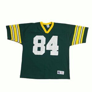 Vintage Logo 7 Sterling Sharpe Green Bay Packers NFL Jersey #84 Size 46-48 (L)